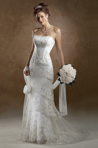 wedding gown