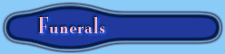 funerals, memorial services